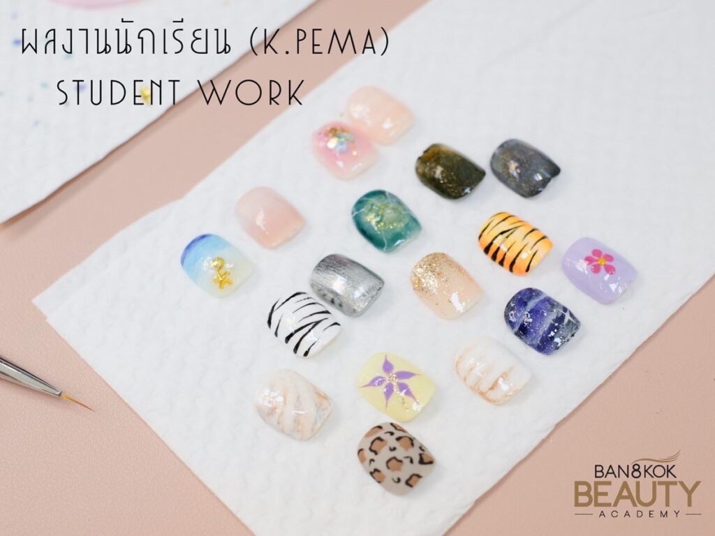 Professional Nail Art | Bangkok Beauty Academy  Microblading in Thailand