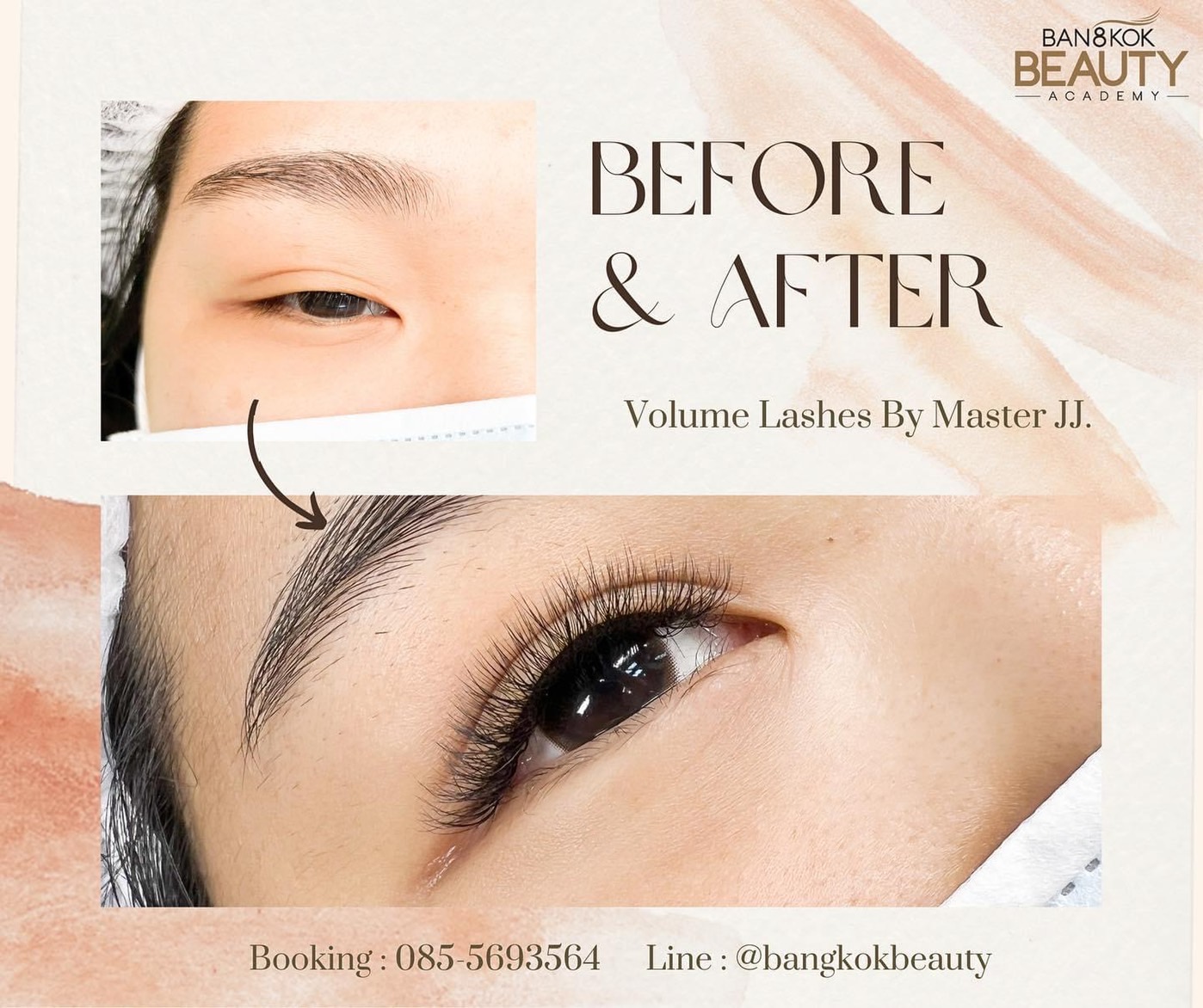 Professional Eyelash Extensions Bangkok Beauty Academy No.1
